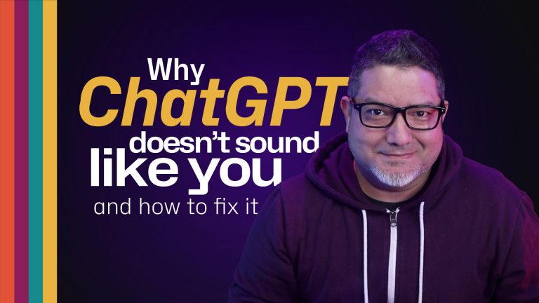 Fix ChatGPT so it Sounds like You